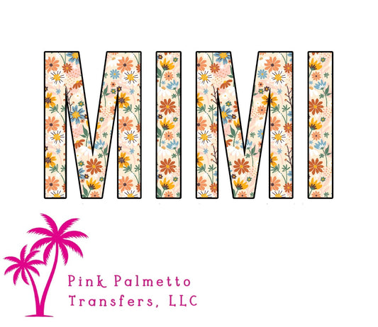 Mimi 10" DTF Transfer