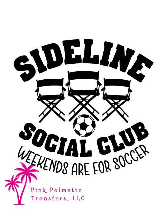 Weekends Are For Soccer 10" DTF Transfer
