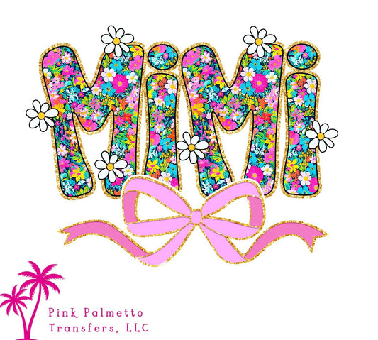 Mimi Spring 12" DTF Transfer