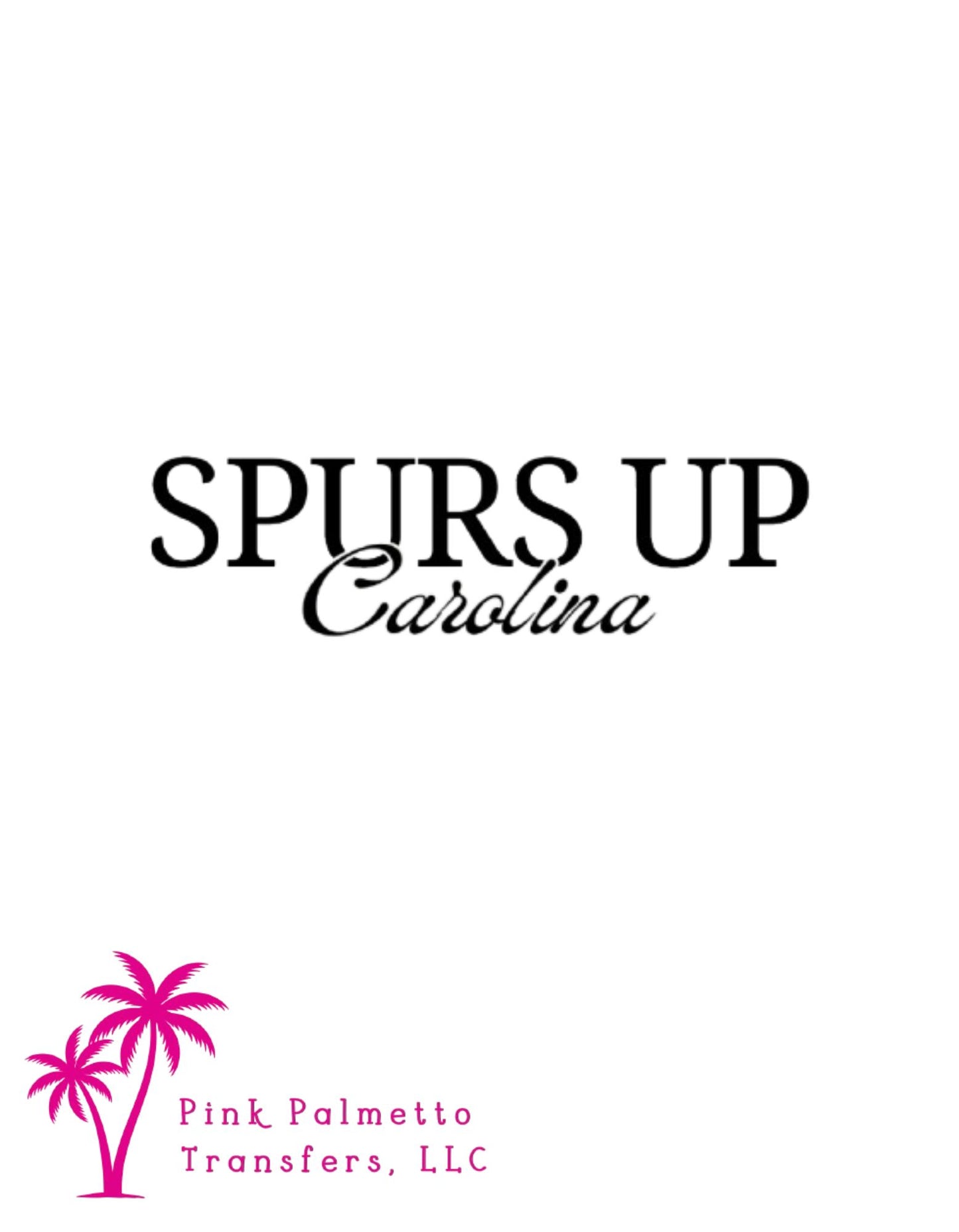 Spurs Up Carolina 4.5" Pocket DTF Transfer