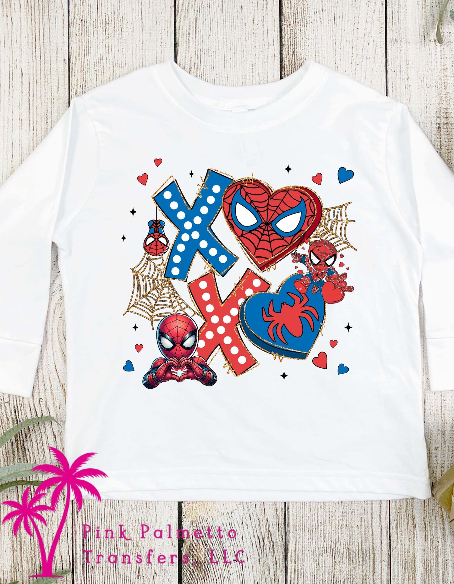 Spiderman Valentine Youth Long Sleeve