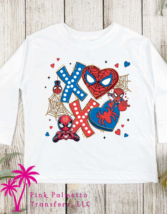 Spiderman Valentine Youth Long Sleeve