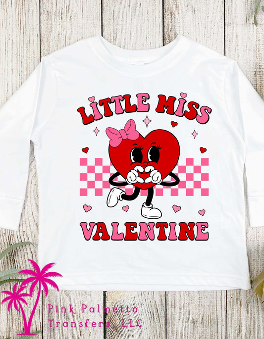 Little Miss Valentine Youth Long Sleeve
