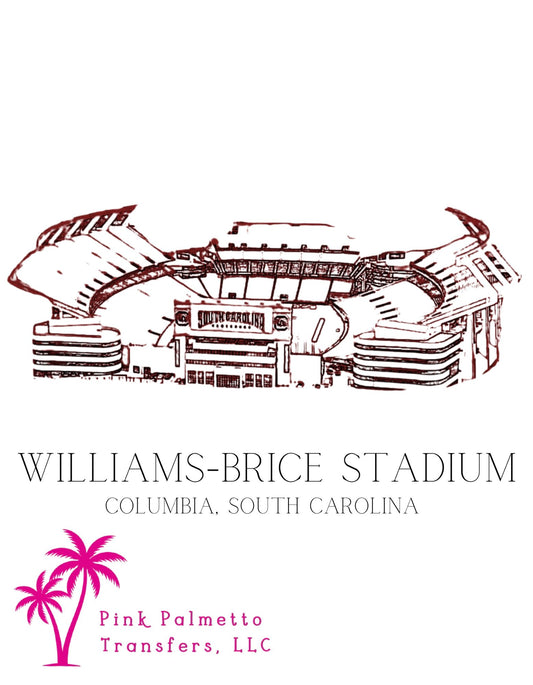 Williams Brice Stadium DTF Transfer