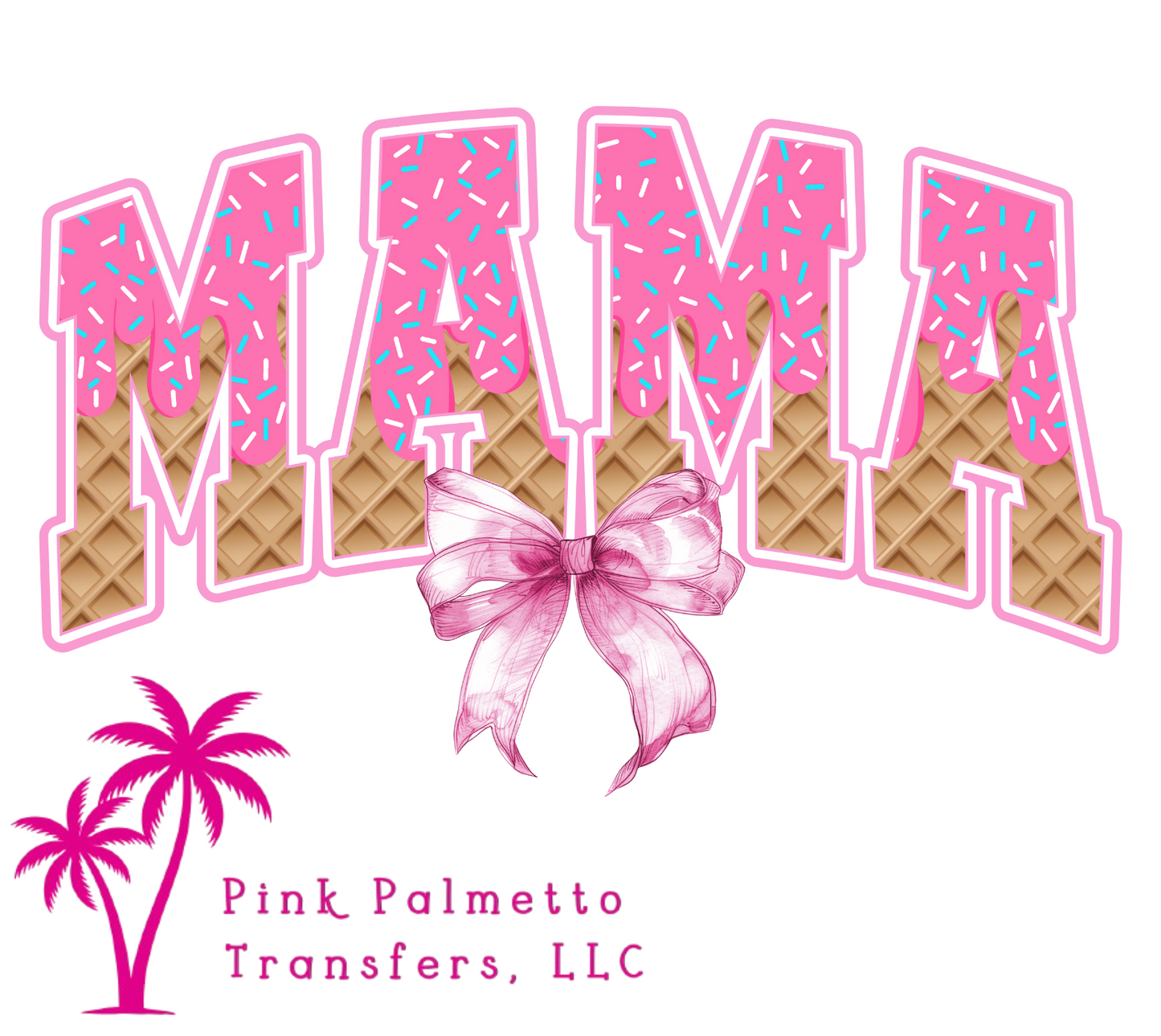Mama Ice Cream 10" DTF Transfer