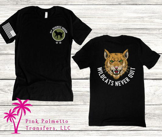 Custom Wildcat Unisex Adult Tshirt