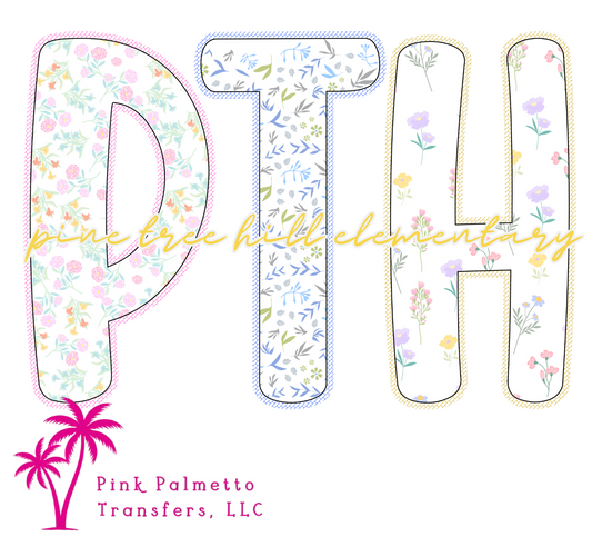 Pine Tree Elementary 8" DTF Transfer