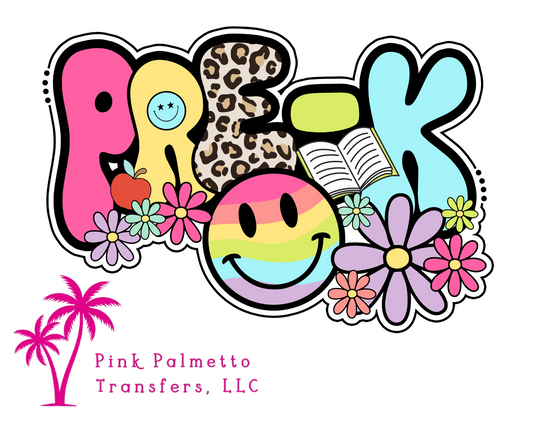 Pre-K 8" DTF Transfer