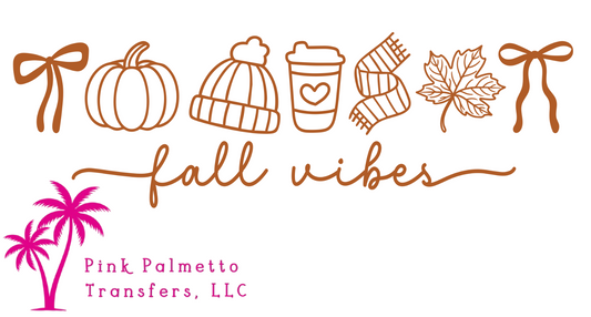 Fall Vibes 12" DTF Transfer