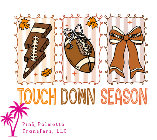 Fall Touchdown Season 10" DTF Transfer