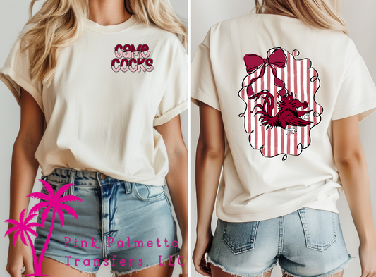 Preppy Gamecocks Tshirt