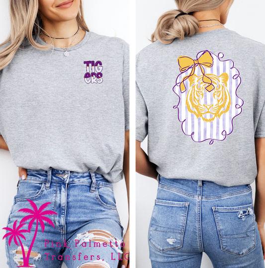 Preppy LSU Tigers Tshirt
