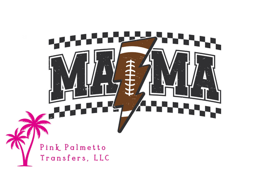 Mama Football 10" DTF Transfer
