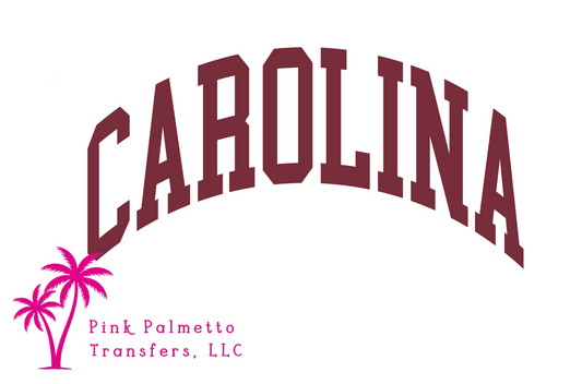 Carolina 12" DTF Transfer