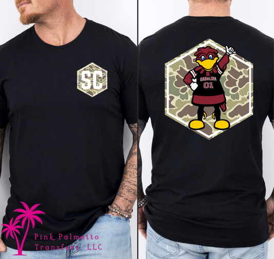 Men's Camo Cocky Tshirt