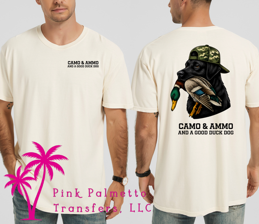 Camo, Ammo Hunting Tshirt