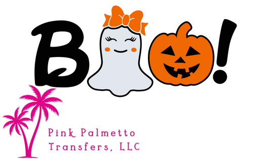 Boo Girl 10" DTF Transfer