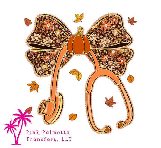 Fall Stethoscope 12" DTF Transfer