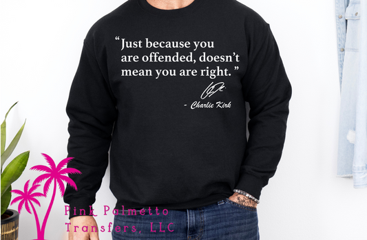 Offended Unisex Sweatshirt