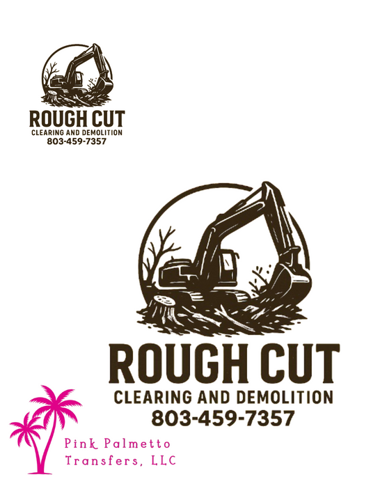 Rough Cut 4" & 12" DTF Transfer Bundle