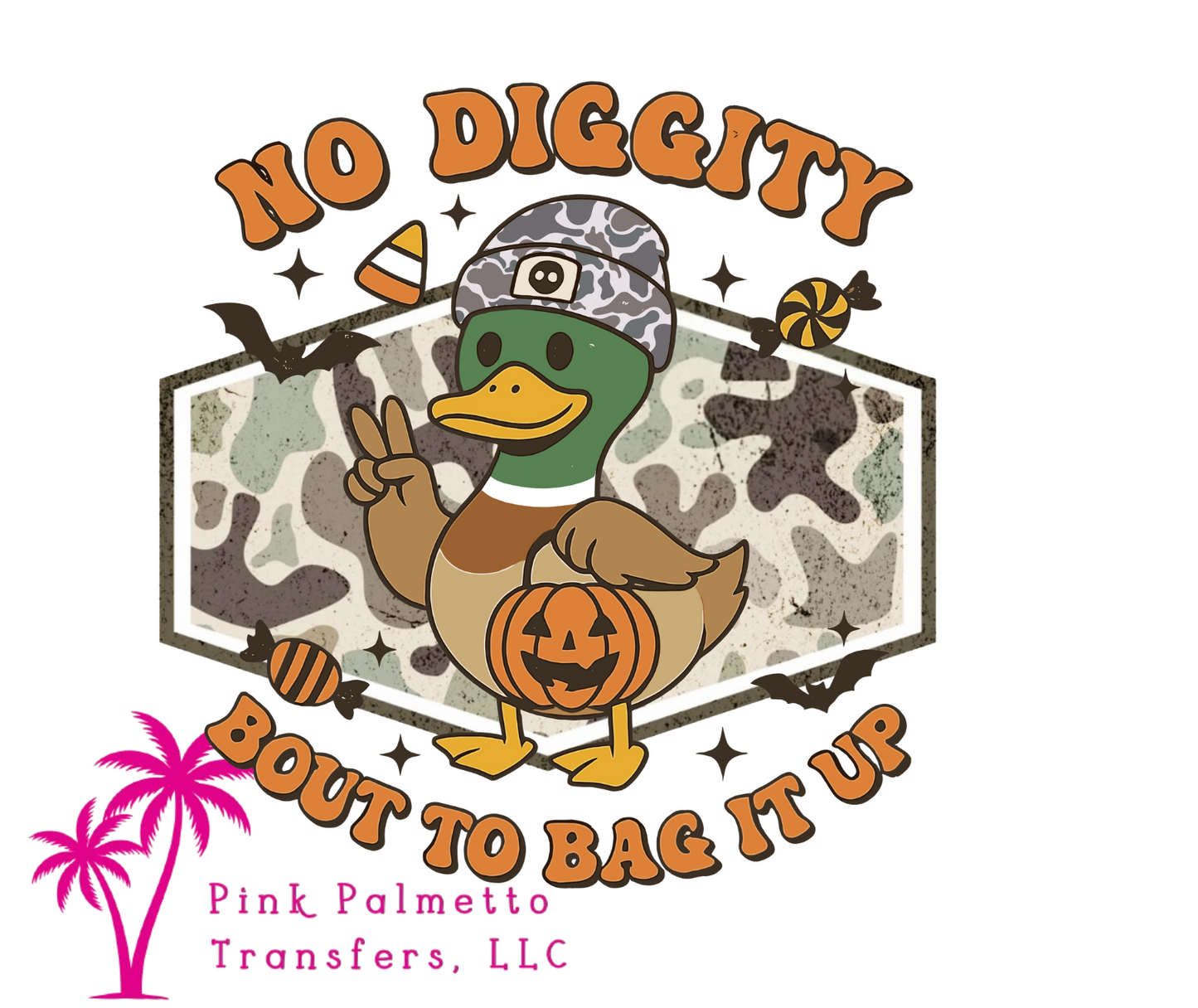 Duck Bag It Up 8" DTF Transfer