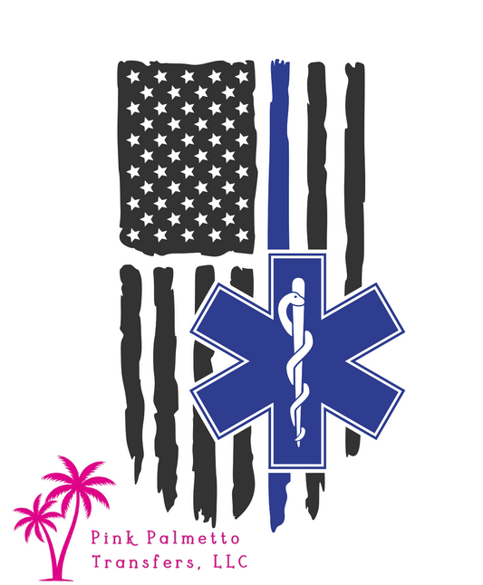 EMS Flag 12" DTF Transfer