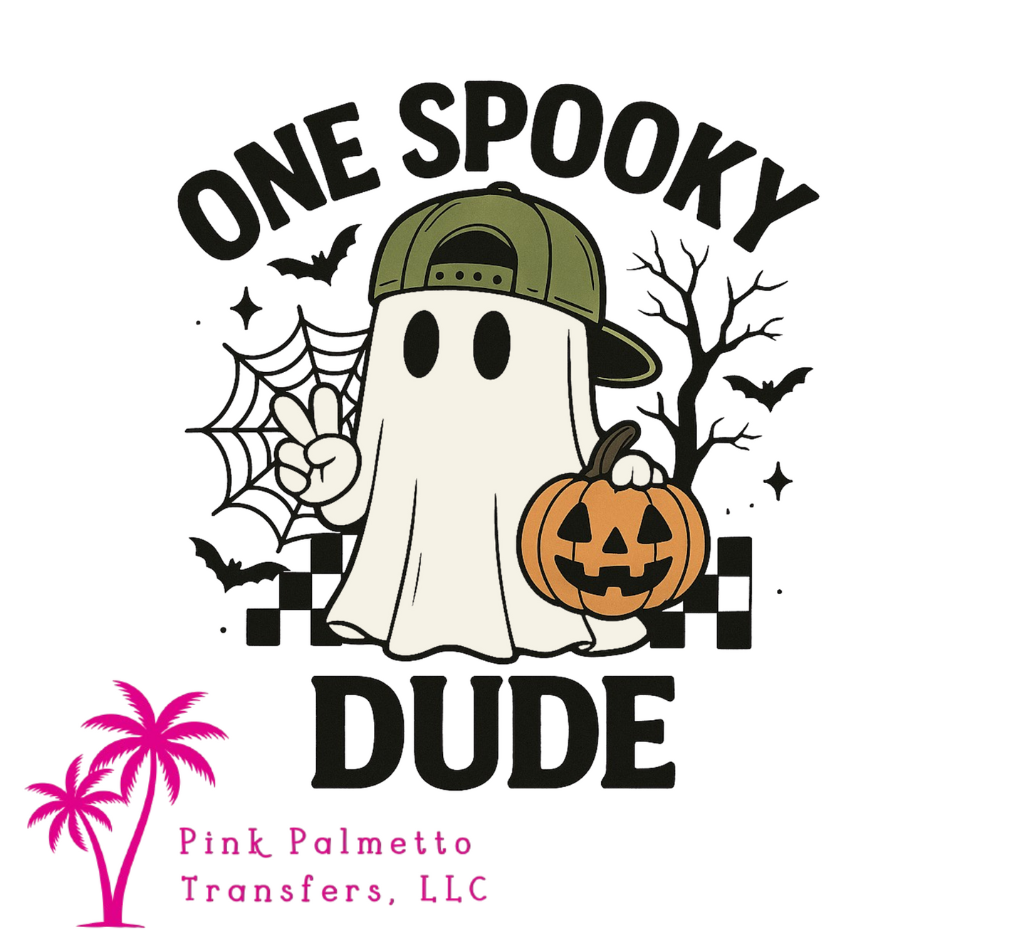 One Spooky Dude 8" DTF Transfer