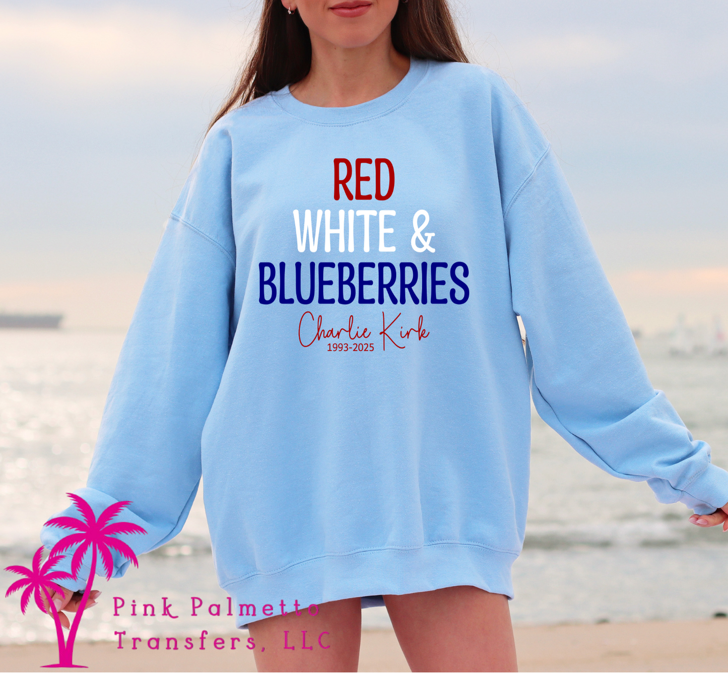 Red, White, Blueberries Unisex Sweatshirt
