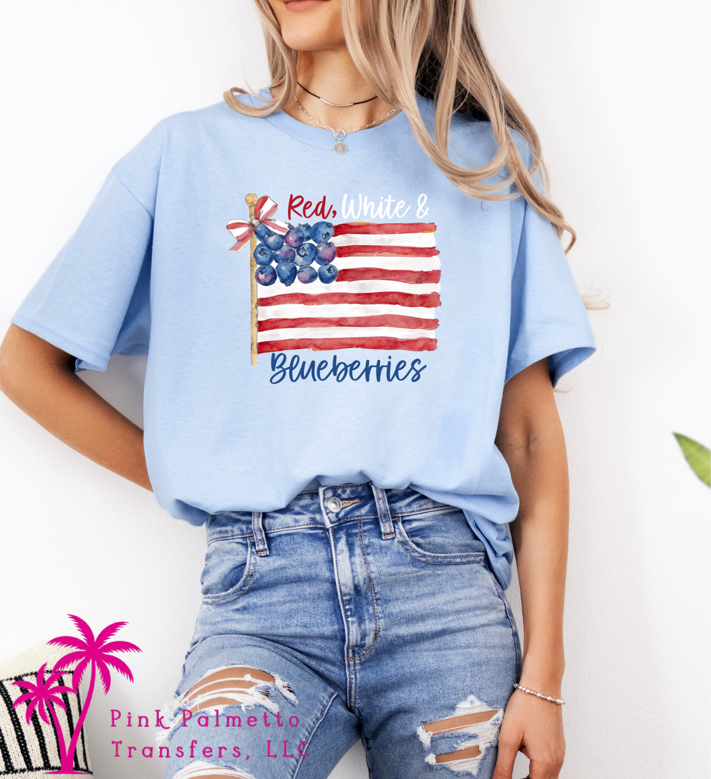 Red, White, Blueberries Tshirt