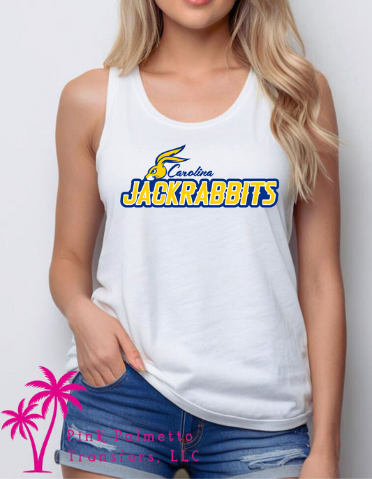 Carolina Jackrabbits Comfort Colors Racerback Tank