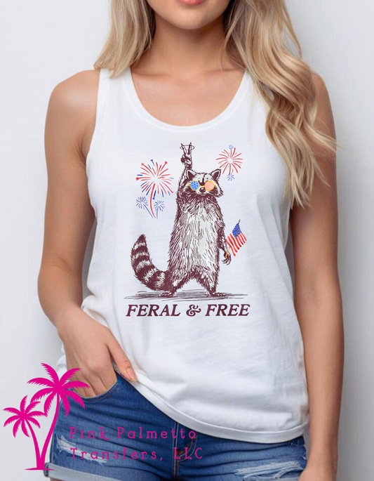 Feral and Free Racerback Tank