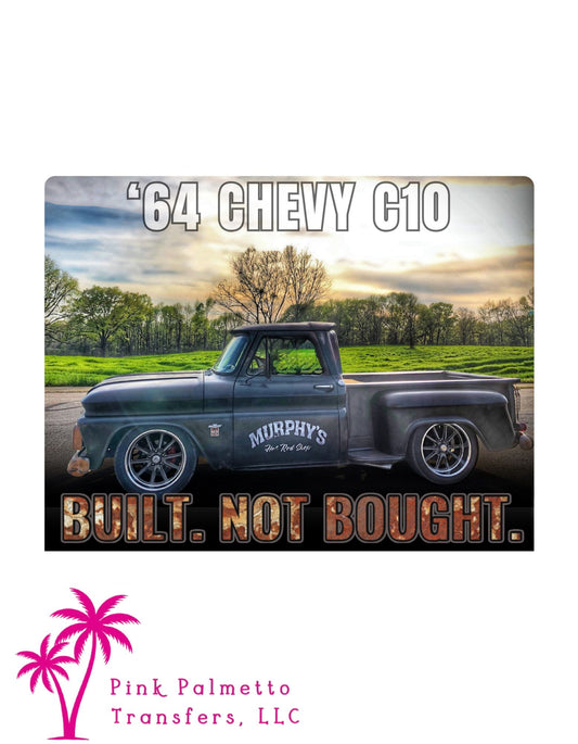 Chevy Truck 12" DTF Transfer