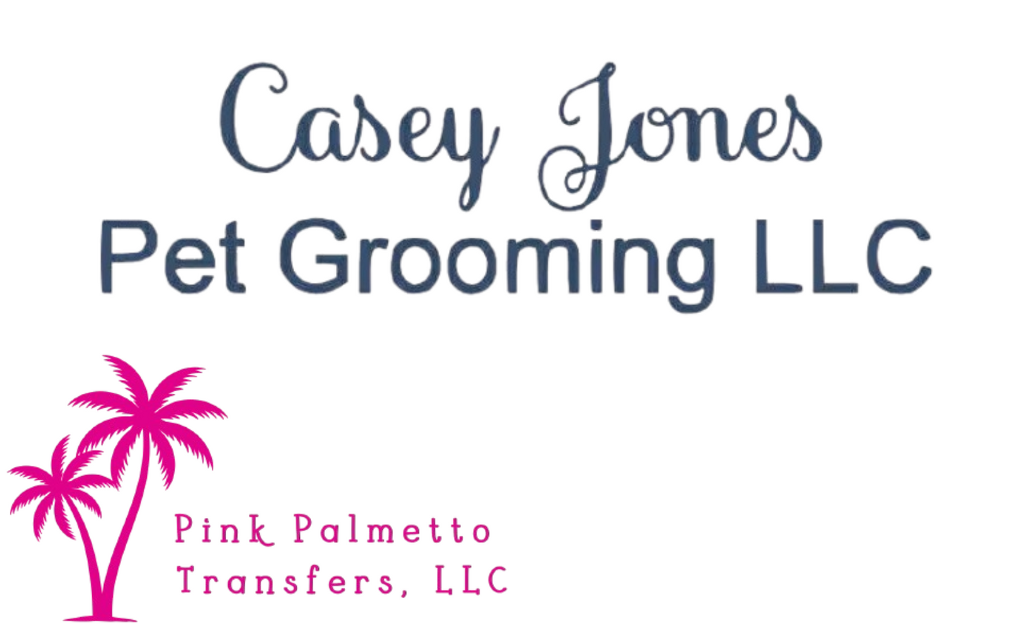 Casey Jones Pet Grooming 4" DTF Transfer