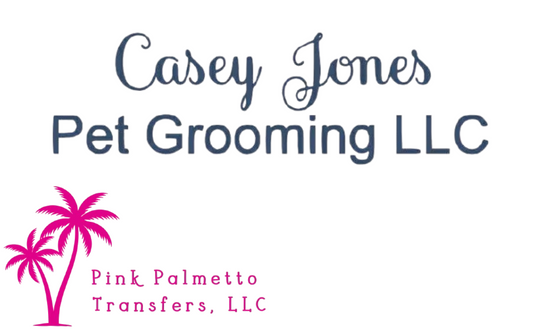 Casey Jones Pet Grooming 4" DTF Transfer