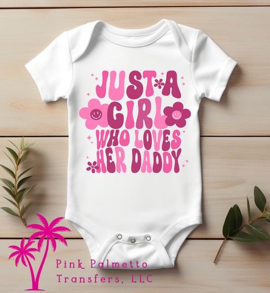Girl Who Loves Daddy Onesie