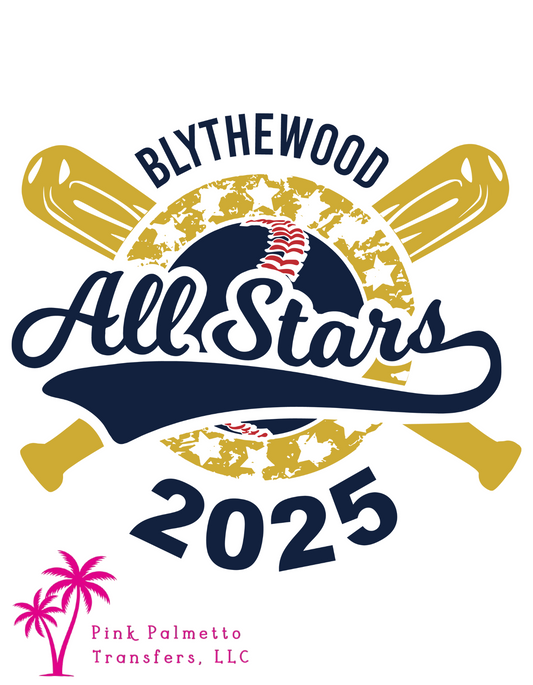 All Stars Blythewood 12" DTF Transfer